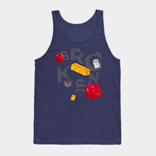 broken lego Tank Top